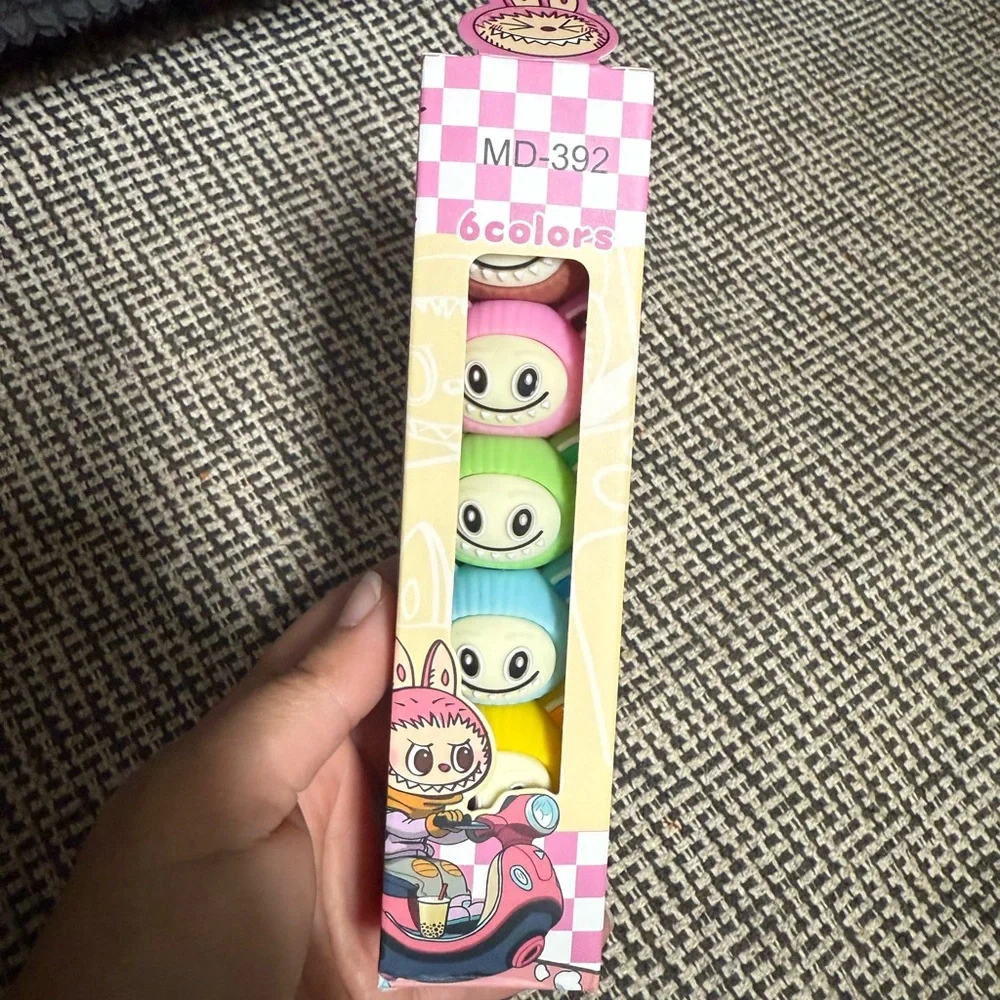 Labubu, Lafufu Stackable Markers Highlighters Pack